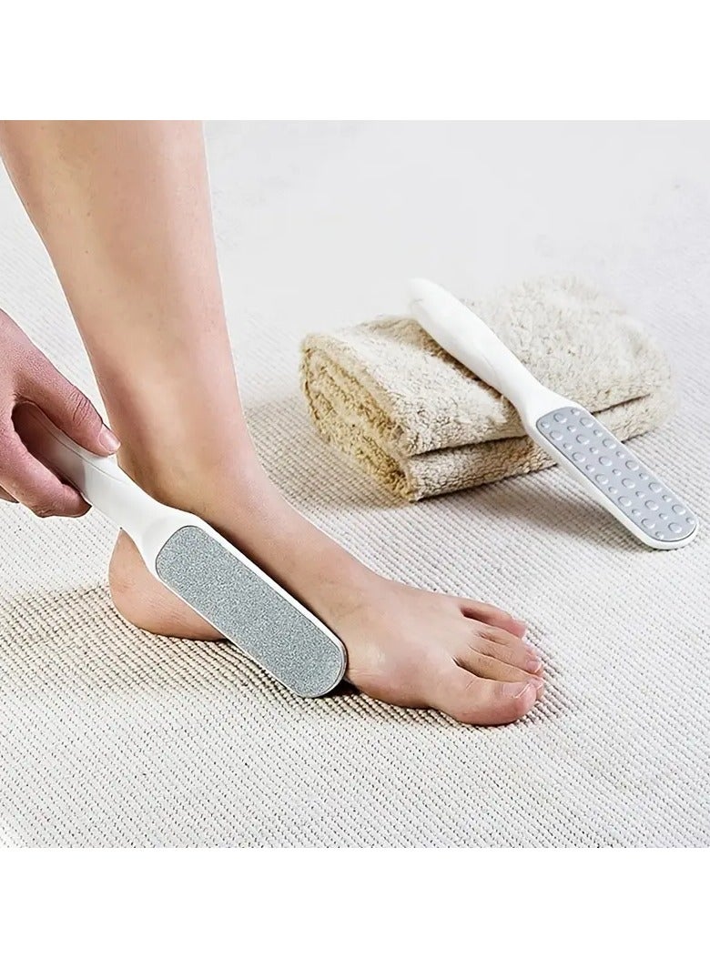 Goolsky Stainless Steel Foot Callus Files, Double Sided Foot File With Plastic Handle, For Hard Skin And Calluses, Pedicure Tool For Skin Care - Image 5