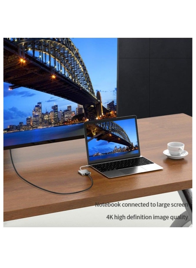 Usb-C To Hdmi ( 4K ) Usb 3.0 And Female Type-C Adapter For Macbook And Chromebook - Image 3