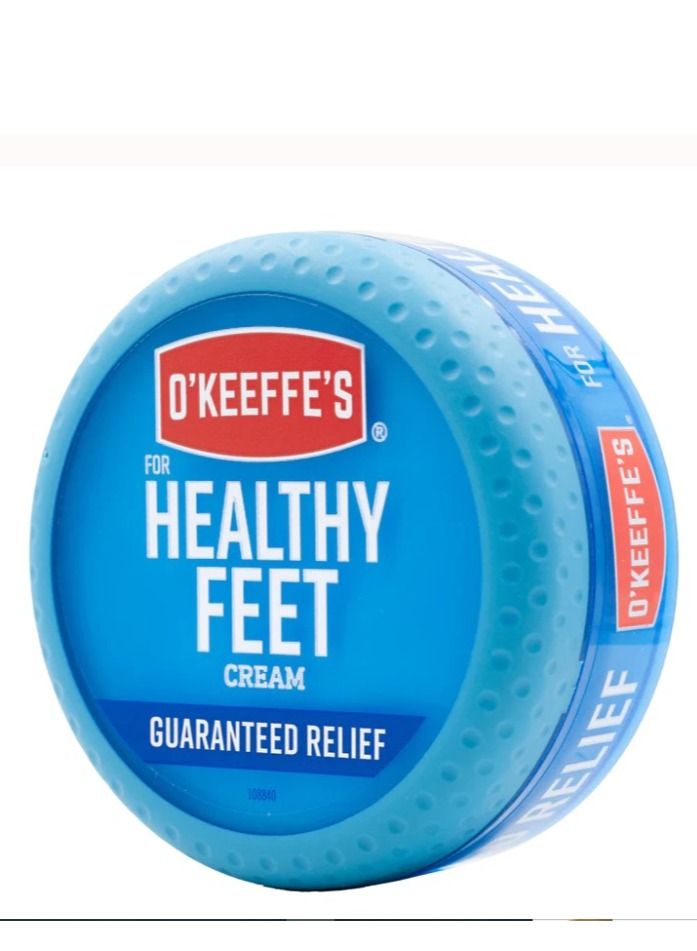 OKeeffes O'Keeffe's Working Hands Hand Cream, 3.4 Ounce Jar and Healthy Feet Foot Cream, 3.2 Ounce Jar - Image 2
