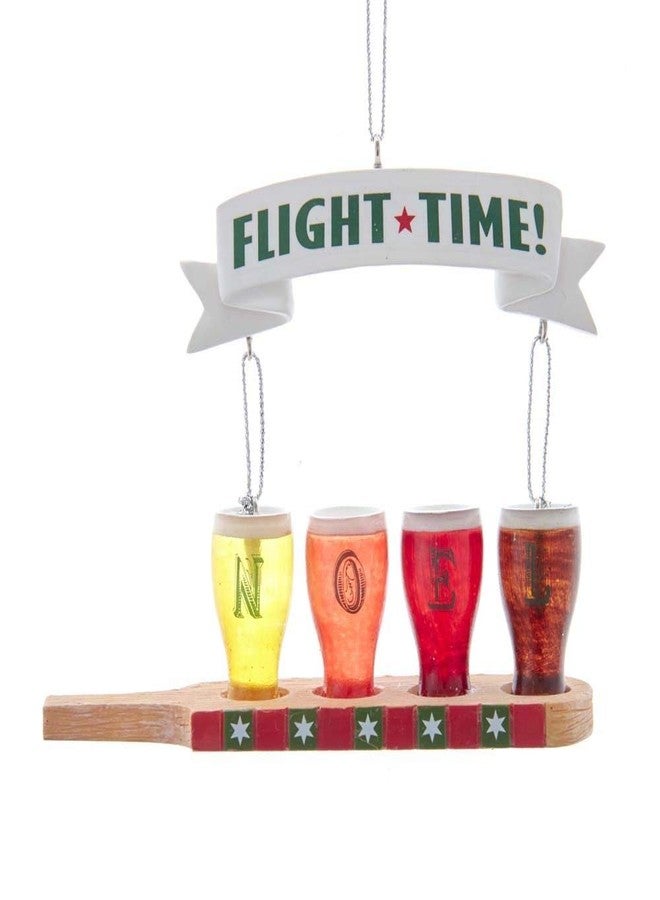 Kurt Adler Flight Time Beer Glass Christmas Tree Ornament A2004 - Image 1
