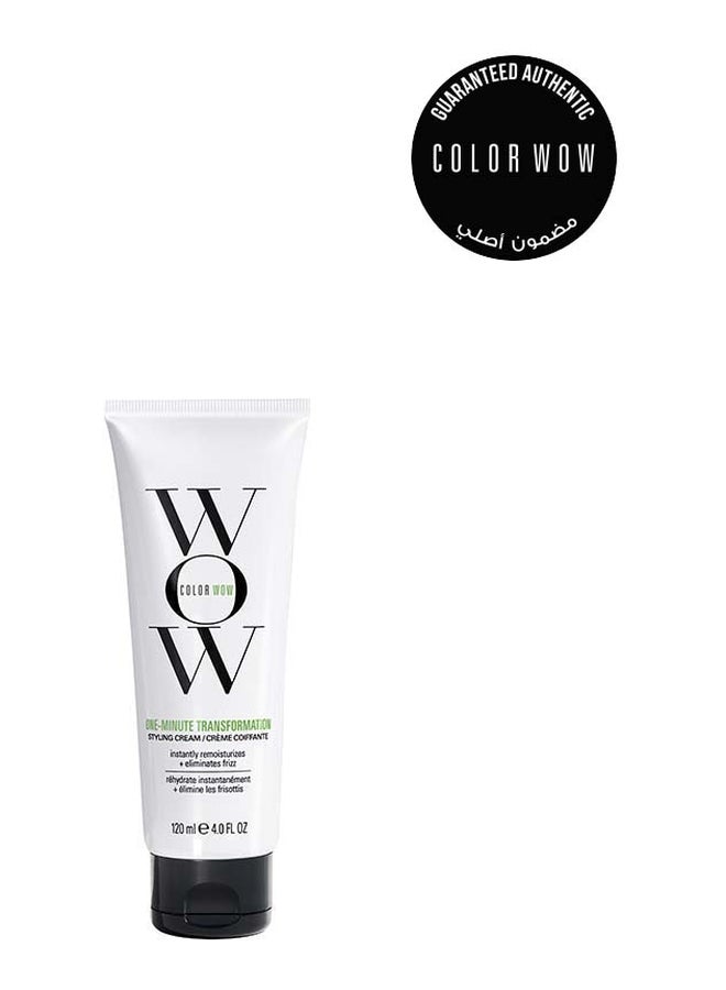 Color Wow One-Minute Transformation Styling Cream, instantly remoisturises + eliminates frizz, 120ml - Image 1
