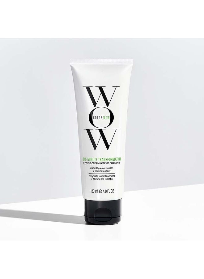 Color Wow One-Minute Transformation Styling Cream, instantly remoisturises + eliminates frizz, 120ml - Image 5