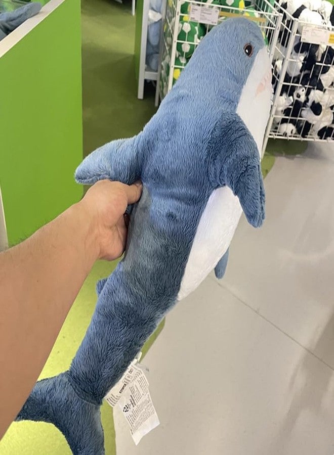 DODXIAOBEUL 21 Inch（54cm） BLAHAJ Throw Pillow Shark Stuffed Animal Soft Shark Plush Toy for Kids Women for Room Decoration - Image 4