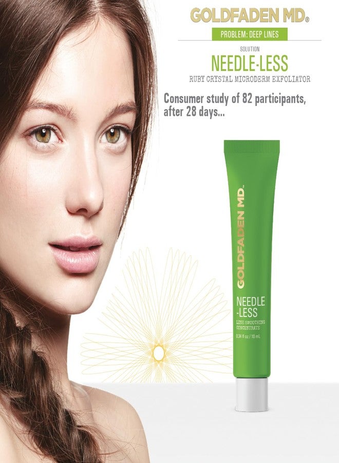 GOLDFADEN MD Needle-Less Line Smoothing Concentrate for Face & Neck | w/Seaweed Extract, Hyaluronic Acid, Hexapeptides, Organic Red Tea Extract TRIAL .34 Fl Oz - Image 4