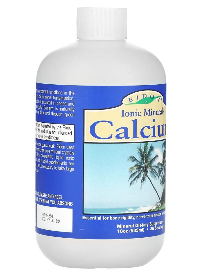 Eidon Ionic Minerals Ionic Minerals Calcium 18 oz (533 ml) (10 mg per Serving) - Image 2