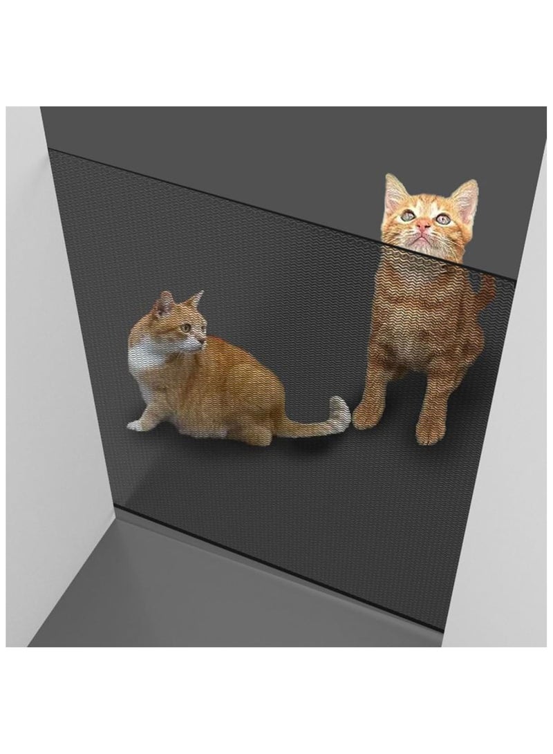 Retractable Gate Indoor - Retractable Pet Gates for Dogs - Stair Door Partition Childproof Net Cat Baffle No-Drill for Deck Kitchen Porch Fireplace Pool Area Baby Patio - Image 2