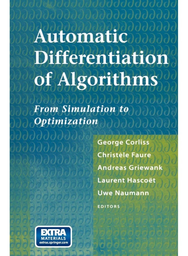 Automatic Differentiation of Algorithms: From Simulation to Optimization