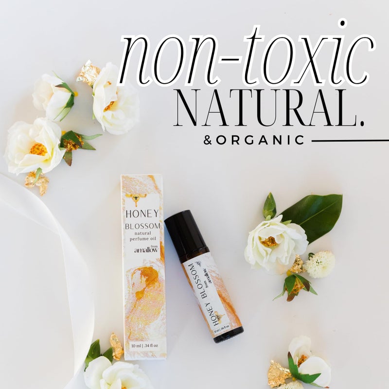Amallow All Natural Non-Toxic Perfume Roller - Made With Pure and Organic Essential Oils - Hints of Honey, Vanilla, Lavender, Frankincense, Bergamot, Rosemary & Chamomile (Honey Blossom) - Image 2