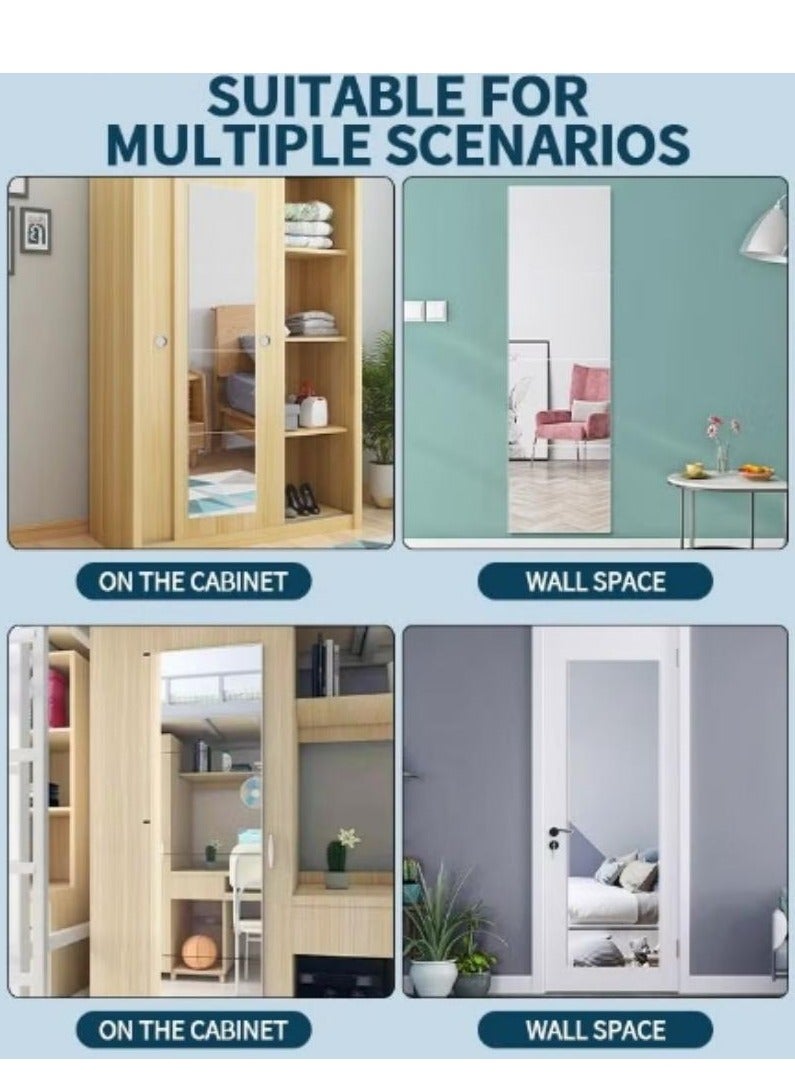 3D Mirror Wall Sticker Tiles,Non-Breakable Acrylic Wall Mirror Tiles,12 Inch Flexible Plastic Mirror,Home Wall Decor - Image 4