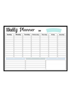 Loquat DIY Erase Calendar Magnetic Whiteboard White  - Image 1