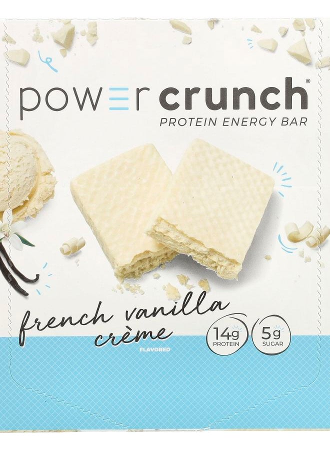 BNRG Power Crunch® Protein Energy Bar French Vanilla Creme 12 Bars 1.4 oz (40 g) Each 