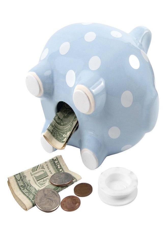 Baby Essentials Large Ceramic Piggy Bank for Boys and Girls, Kids Money and Coin Bank, Perfect Baby Nursery Décor, Gift and Newborn Keepsake - Image 3
