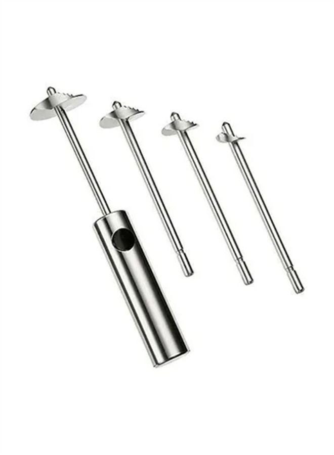 5-Piece Stainless Steel Veggie Drill Twister Set - Image 1