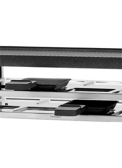 WMF WMF Lono Raclette Grill with Pans and Sliders, Raclette for 8 People, 1500 W, Matte Stainless Steel  - Image 5