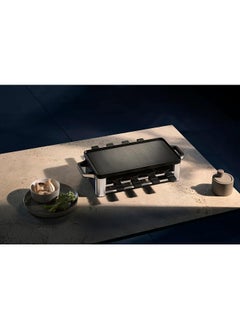 WMF WMF Lono Raclette Grill with Pans and Sliders, Raclette for 8 People, 1500 W, Matte Stainless Steel  - Image 2