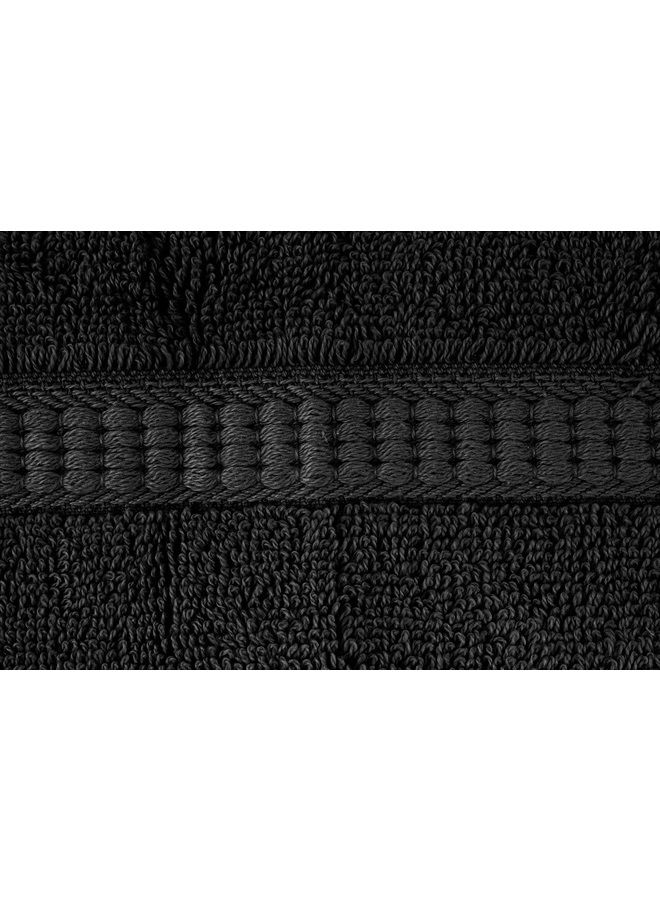 Utopia Towels [12 Pack Premium Wash Cloths Set (12 x 12 Inches) 100% Cotton Ring Spun, Highly Absorbent and Soft Feel Essential Washcloths for Bathroom, Spa, Gym, and Face Towel (Black) - Image 5