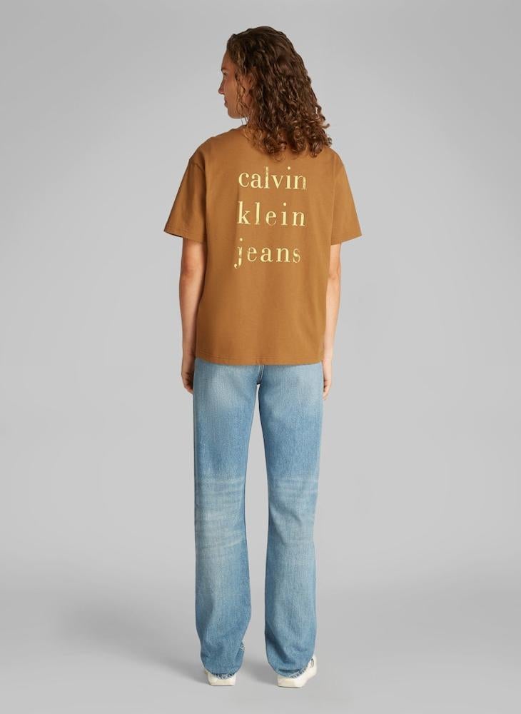 Calvin Klein Jeans Graphic Crew Neck T-Shirt  - Image 2
