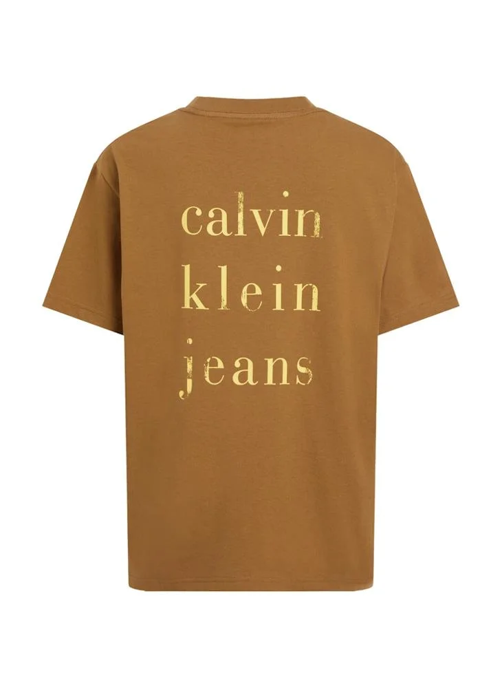 Calvin Klein Jeans Graphic Crew Neck T-Shirt