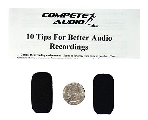 Compete Audio LS35 Replacement Microphone Covers - for Lightspeed Aviation Pilot Headset - Foam Windscreen - 2 Pack - Image 5