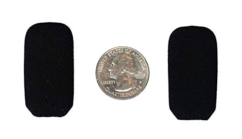 Compete Audio LS35 Replacement Microphone Covers - for Lightspeed Aviation Pilot Headset - Foam Windscreen - 2 Pack - Image 4