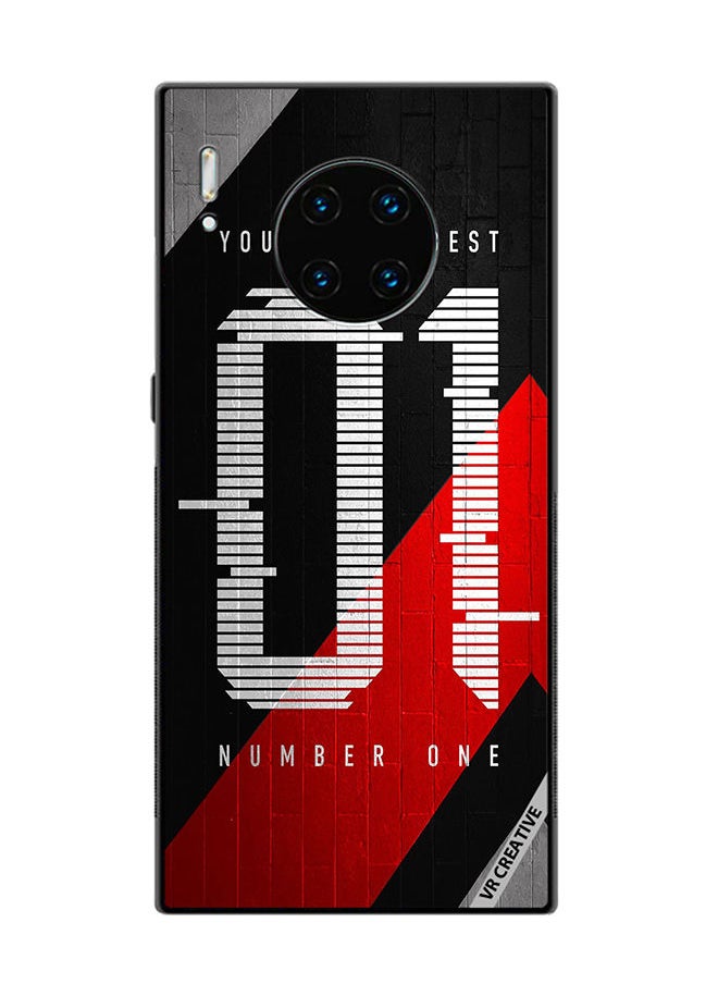 VR CREATIVE - Protective Case Cover For Huawei Mate 30 Pro Number One Design Multicolour - Image 1