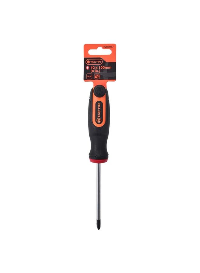 Tactix Phillips Screwdriver Multicolor #2 x 100mm - Image 2