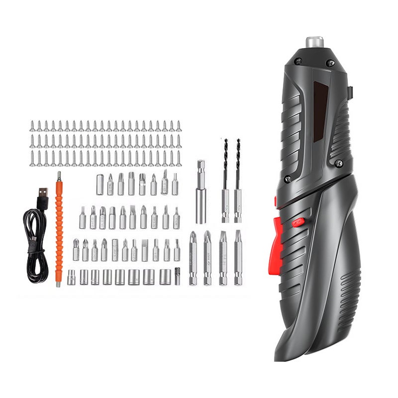250r/min Screwdriver Metal Bits Set Multifunctional Screwdrivers Repairing Tool Kit Electric Screw Driver for Mobilephones Computers Home Appliances - Image 1