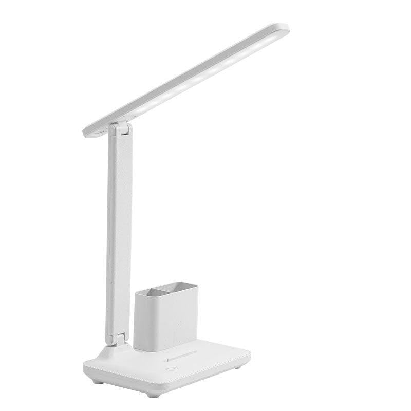FING Led Desk Lamp Touch Control OnOff Student Study Table Night Eye Protection Portable Reading Light with 3 Lighting Step with Pen Holder - Image 1