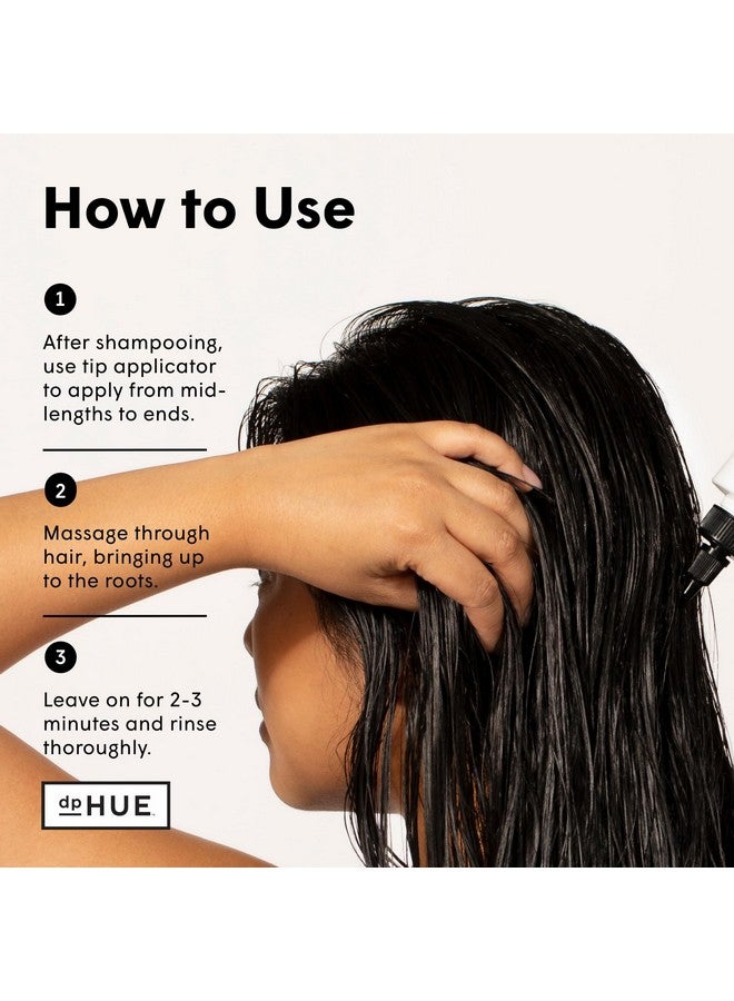 dpHUE طلاء لامع بلون أشقر بارد 4 أونصات سائلة - جلوس في الحمام لتكييف الشعر مع لمعان لامع ولون شفاف خالي من البارابين و SLS و SLES معتمد من ليبينغ باني. - Image 2