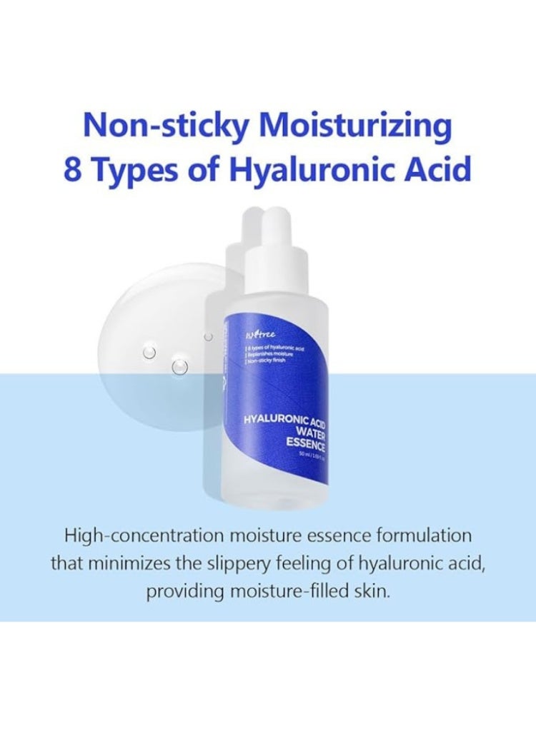 IsNtree Dehydrated Skin Solution – ISNTREE Hyaluronic Acid Water Essence for Deep Hydration & Long-Lasting Moisture - Image 3