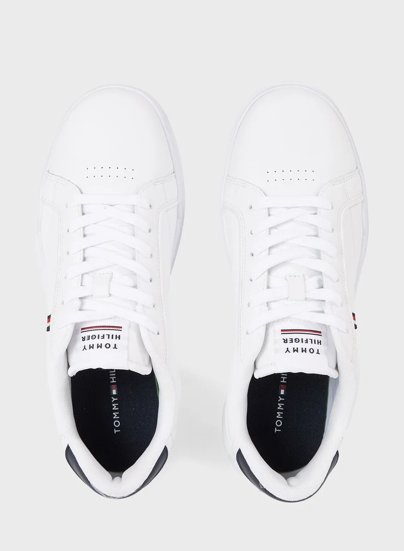 TOMMY HILFIGER Logo Print Lace Up Sneaker
