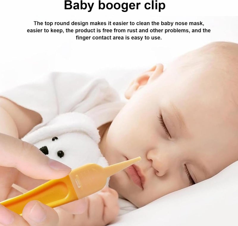 windforgecraft Nose Tweezers For Boogers | Nasal Tweezer For Babies,Portable Safe And Effective Plier, Round Pincet Cleaning Supplies Forceps For Cleaning Ear Canals, Nasal Passages - Image 2