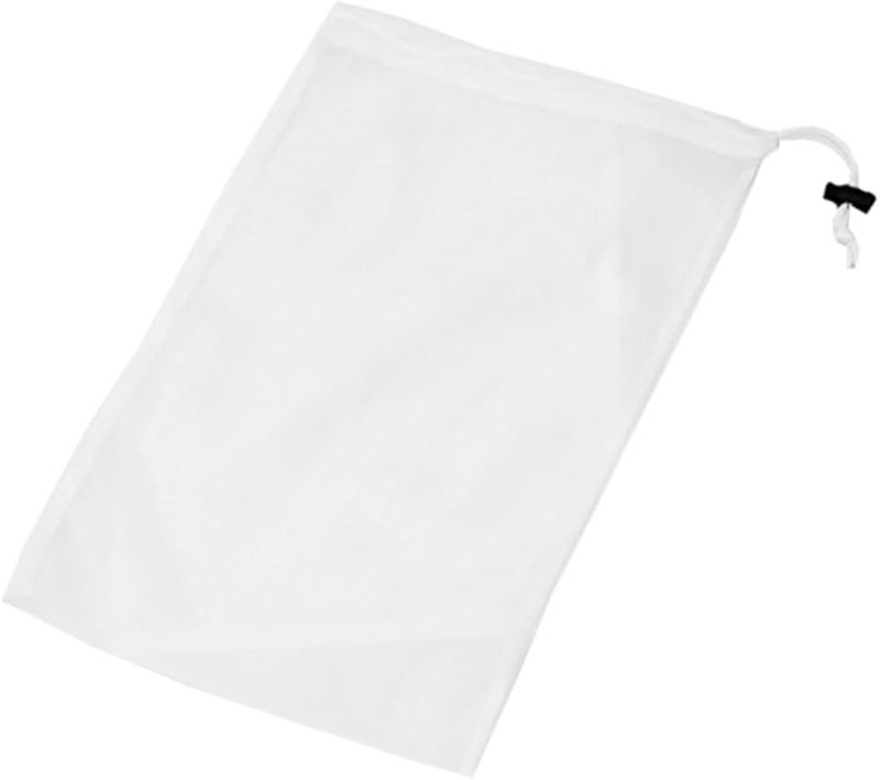 Thickened Mesh Laundry Bag Set 3pcs Drawstring Closure For Delicates Travel Home - Image 1