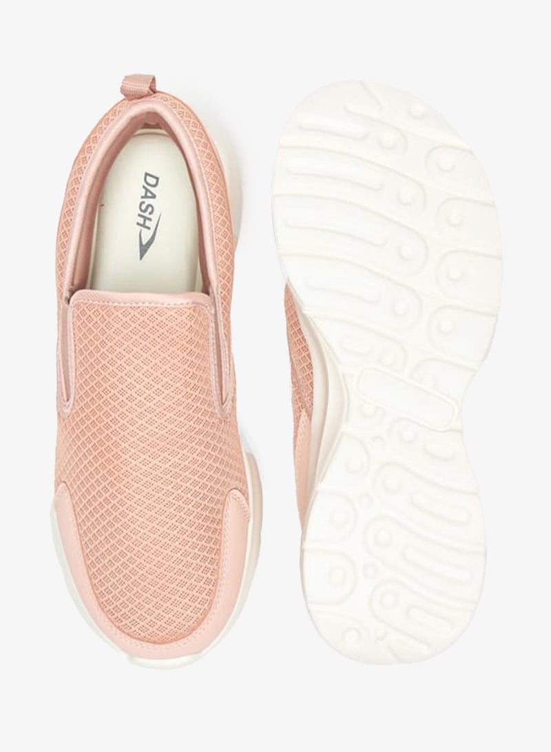 داش سنيكرز نسائي سهل الارتداء بنقوش مع ألسنة سحب - Image 4