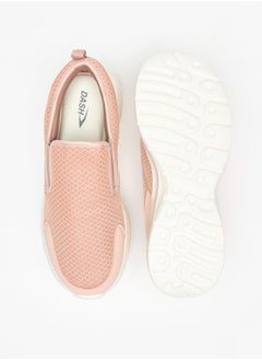 Dash Women Textured Slip-On Sports Shoes with Pull Tabs  - Image 4