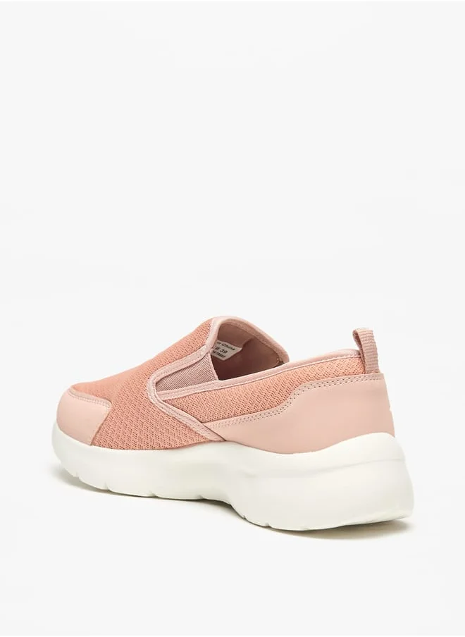 داش Women Textured Slip-On Sports Shoes with Pull Tabs