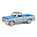 Greenlight 164 1972 Chevy C10 Cheyenne Short Bed Pickup Truck BlueGray Hobby Exclusive 30567 - Image 2