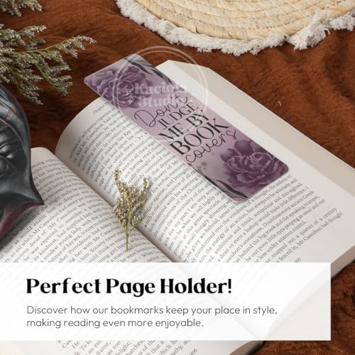 KACIOLA STUDIO 100PCS Bookmarks for Women, Black Romance Theme Paper Bookmarks Bulk 6" x 2" Cute Book Marks for Reading Booklovers Students Schools Gifts (Black Romance) - Image 3