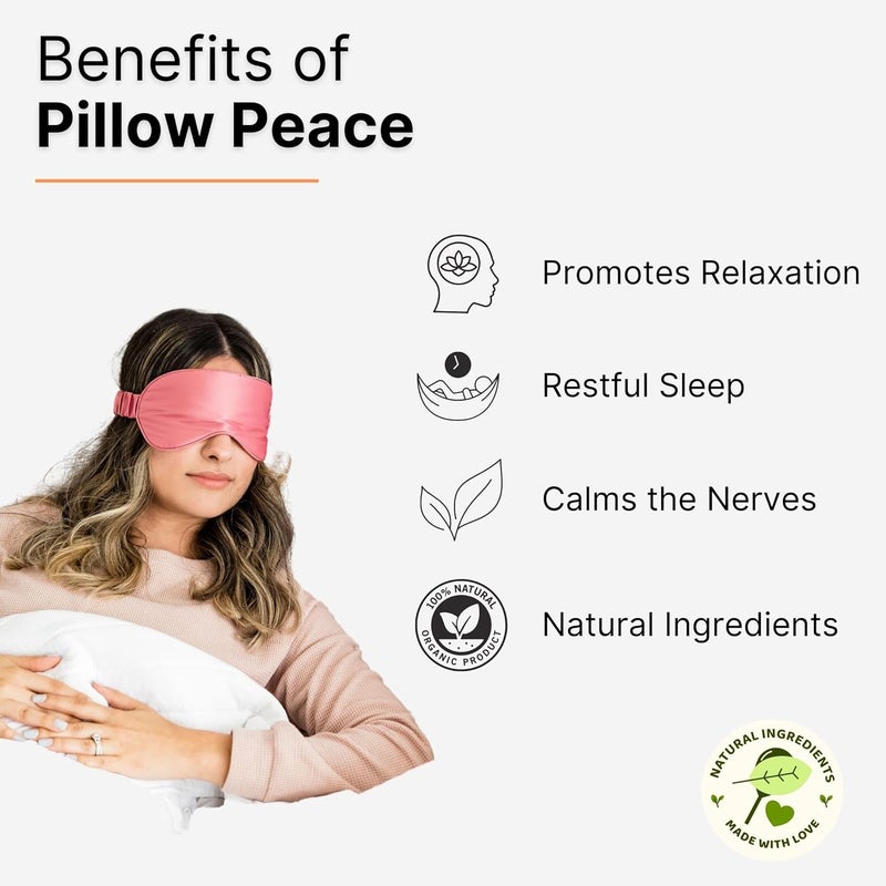 Alloroma Alloroma Pillow Peace Sleep Roll On for Deep Sleep Insomnia Aid Stress Anxiety Relief and Improves Sleep Quality 100 Natural Organic Lavender Oil Blend 10ml  - Image 3
