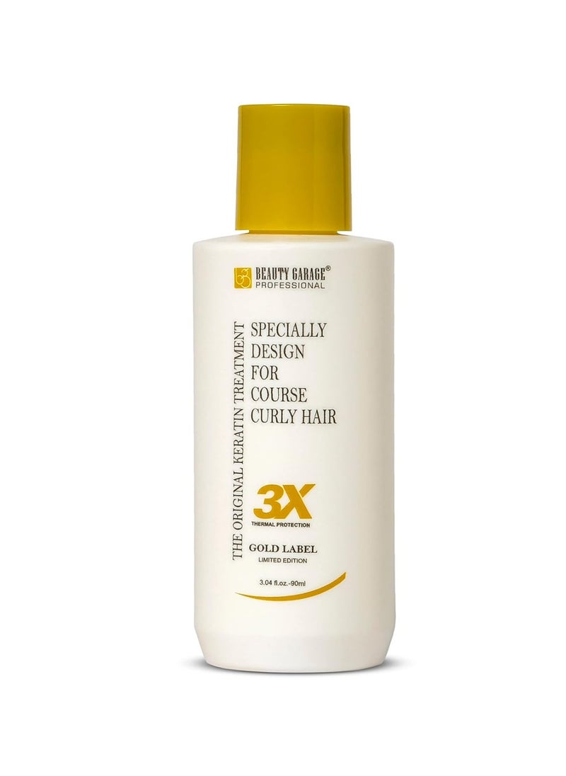 Beauty Garage 3x Gold Label Limited Edition Keratin Treatment (For professional Use) 90ml  - Image 1