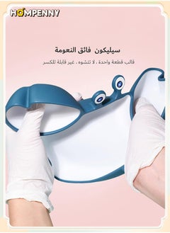 Hompenny Baby Silicone Feeding Set | Food-Grade Material | Comes with Portable Bib | Ideal for Baby-Led Weaning  - Image 4