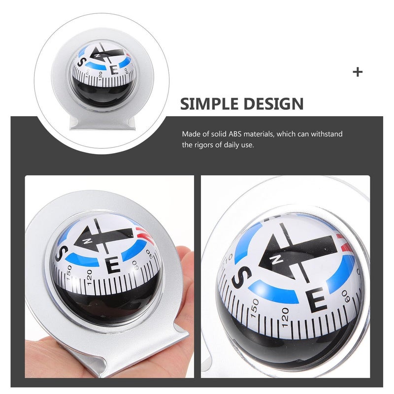 Large Car Dashboard Compass for Vehicle Navigation Marine Use Trucks Boats Camping - Image 4
