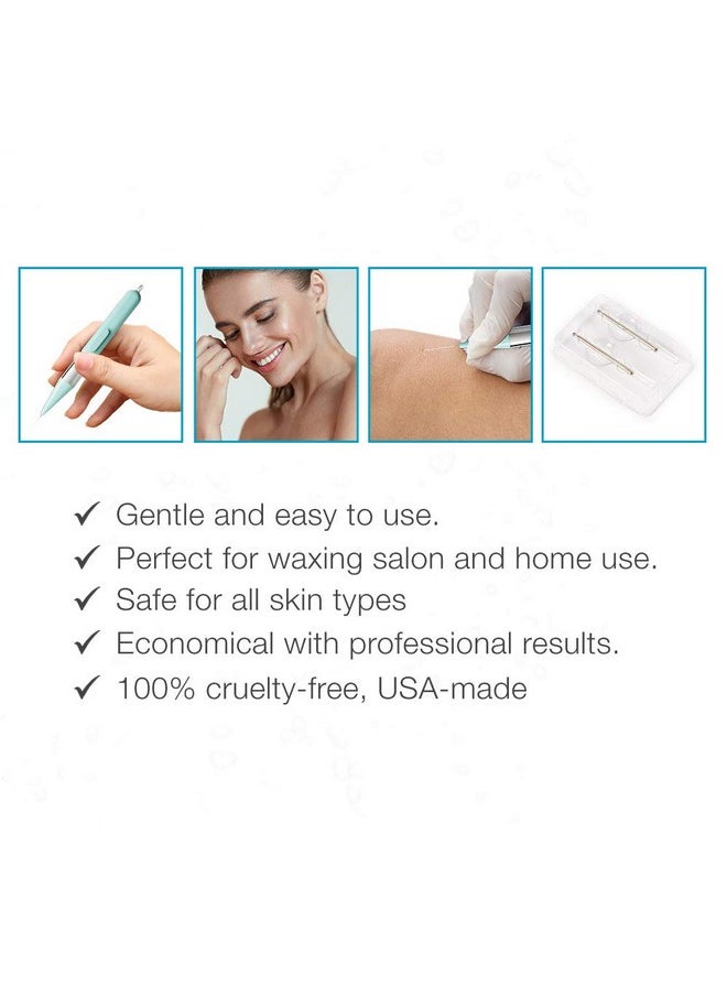 Clean + Easy Clean + Easy Non-Laser Electrolysis Replacement Tips for Face & Body, Pack of 2  - Image 4