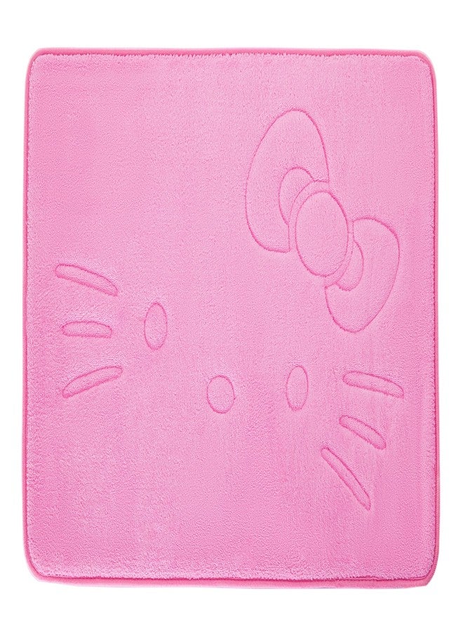 ستاي يانج سجاد وردي لطيف برسومات كرتونية، مناسب لغرف النوم والمعيشة والحمامات، يتميز بتصميم فائق النعومة من إسفنج الذاكرة، مانع للانزلاق وماص للرطوبة، مقاس 15.75 × 23.62 بوصة. - Image 3