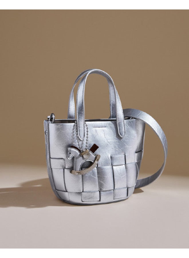 15MINS New Trendy Basket Bag For Women - Versatile Handheld/shoulder/crossbody Tote - Image 1