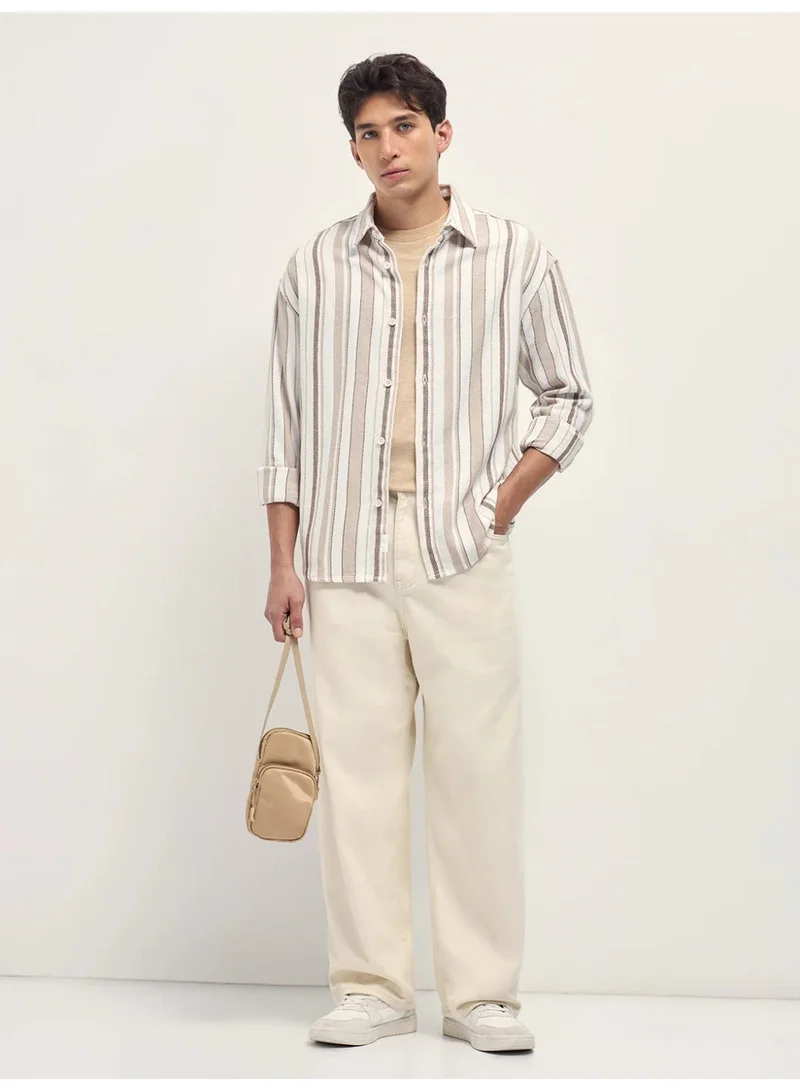 THE BEAR HOUSE  Men’s Trendy Shacket for All Seasons | Casual Overshirt Jacket for Men | Versatile Outerwear Layer for Office, Streetwear & Travel | Modern Smart Look for Everyday Outfits for Men | Best Price UAE