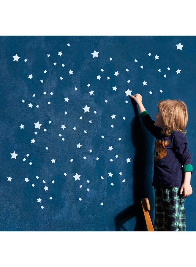 Robmoda Glow in The Dark Stars for Ceiling, Luminous Wall Sticker, Kids Bedroom Wall Decal, Sticky Fluorescence Star, Gift for Boys and Girls (Blue) - Image 2