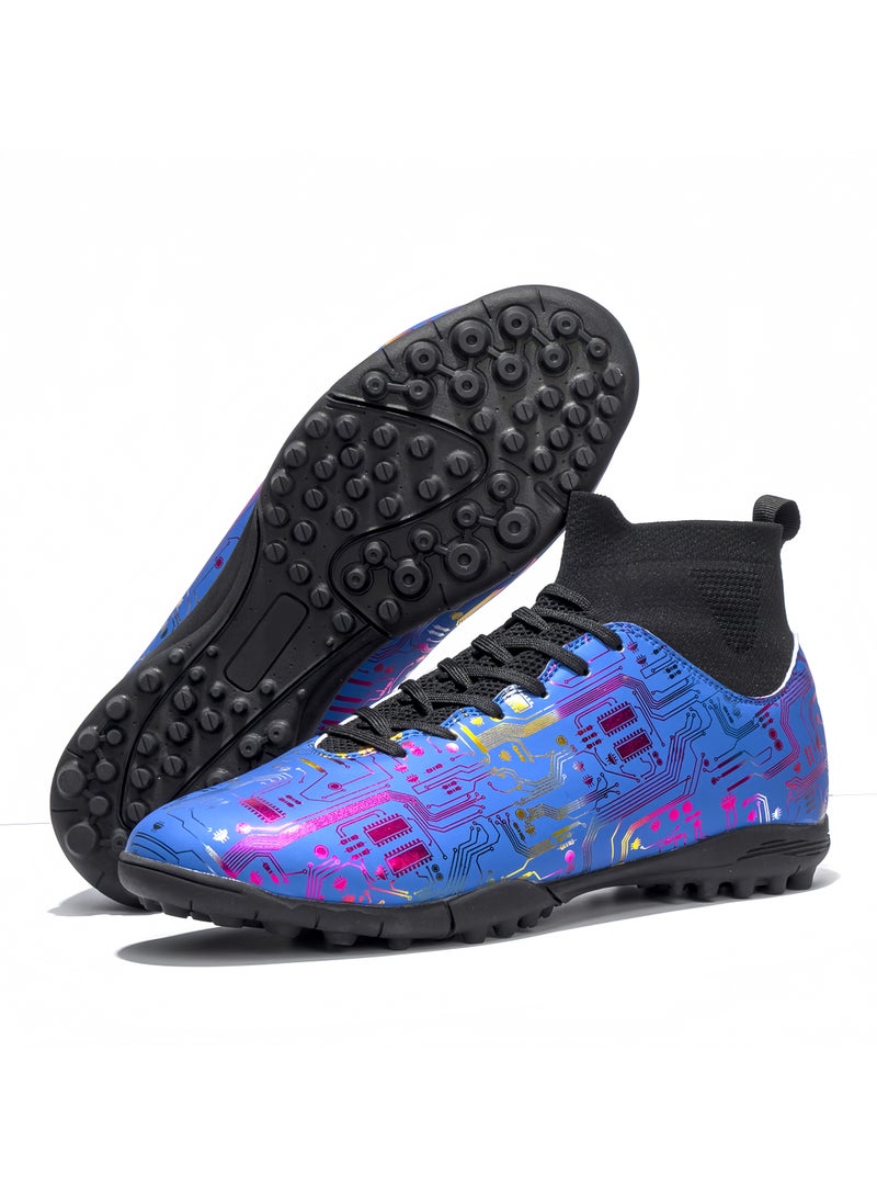 SKT Shiketro New Large Size Youth Adult Long Spike Football Shoes Special Training Shoes Indoor And Outdoor Sports Shoes  - Image 1