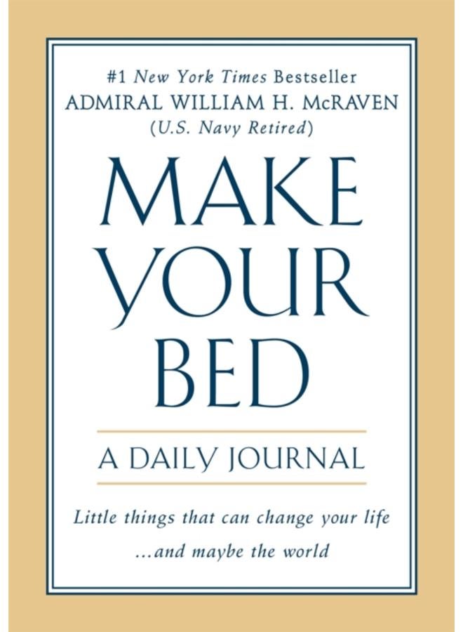 Make Your Bed: A Daily Journal 