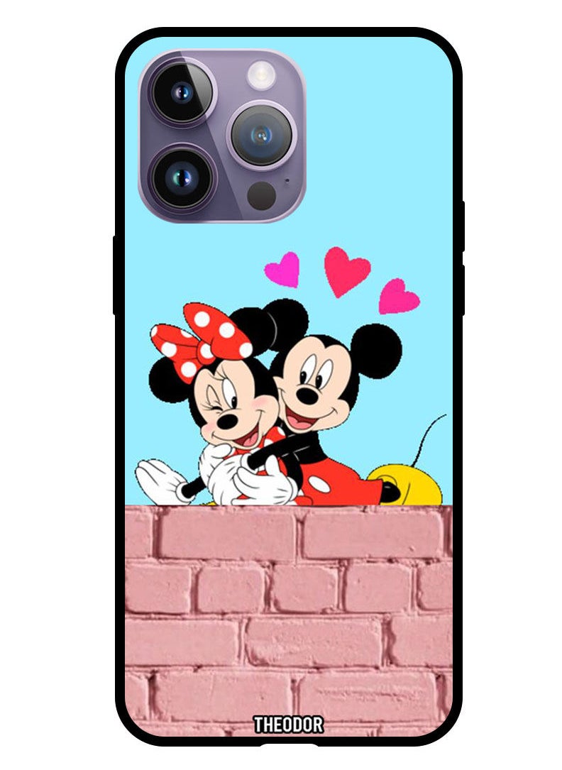Theodor - Protective Case Cover For Apple iPhone 14 Pro Max 6.7" 2022 Mickey - Image 1